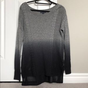 american eagle wide neck sweater